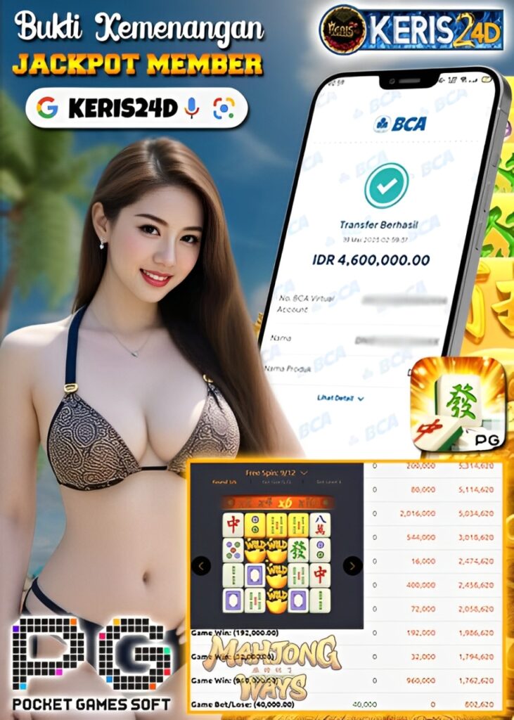 JACKPOT SLOT MAHJONG WAYS l 19 MEI 2025