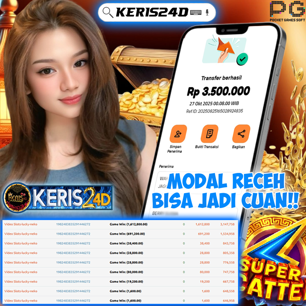 JACKPOT SLOT LUCKY NEKO 27 OKTOBER 2025